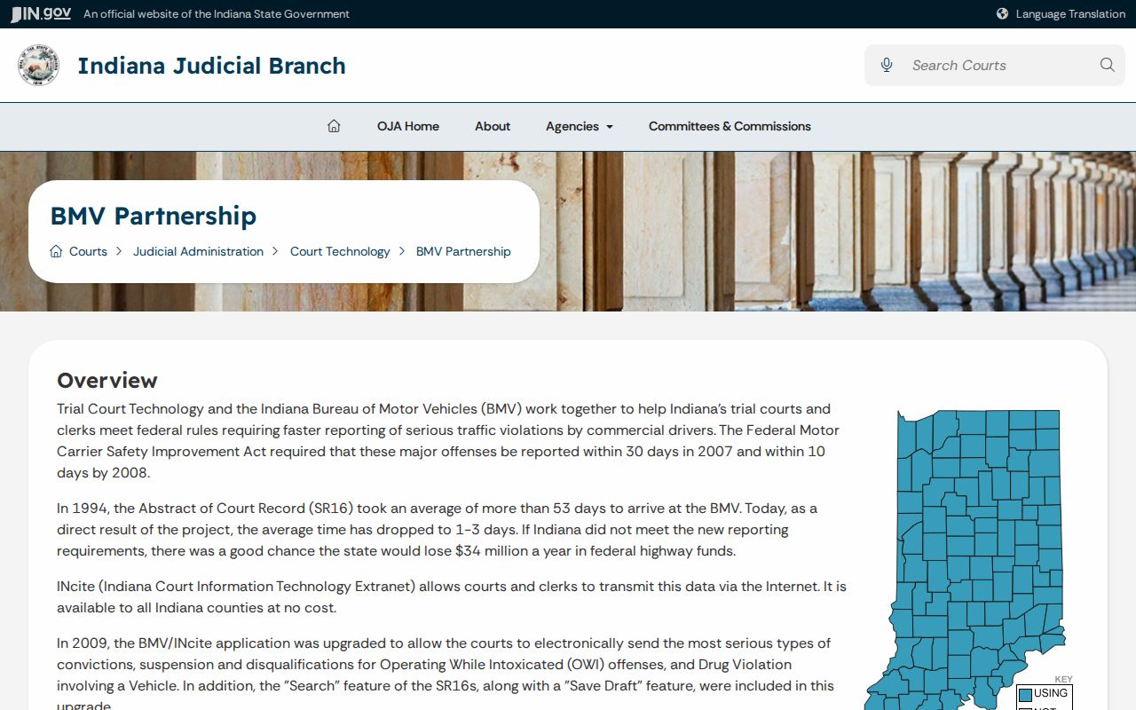 Tipton County criminal docket court technology